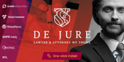 De Jure - Attorney and Lawyer WP Theme 1.1,1