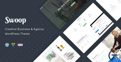 Swoop Web Studio Creative Agency WordPress Theme