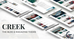 Creek - Classic Elegant Magazine WordPress Theme
