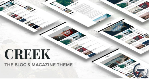 Creek Classic Elegant Magazine WordPress Theme