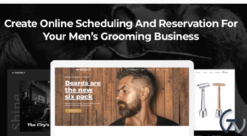 Groomly - Men’s Grooming Scheduling & Reservation WordPress Theme 1.2.42