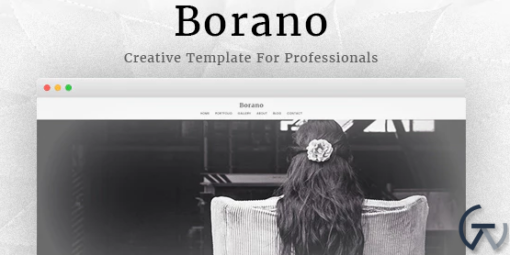 Borano Photography Portfolio WordPress Theme