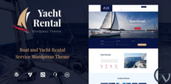 Yacht and Boat Rental Service WordPress Theme 1.2