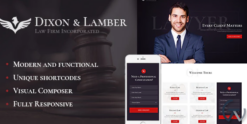 Dixon & Lamber | Law Firm WordPress Theme 1.4.1