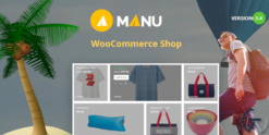Manu - Travel Store WooCommerce WordPress Theme
