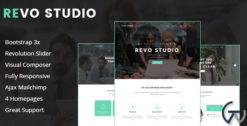 Revo Studio - Multipurpose WordPress Theme 4.0.10