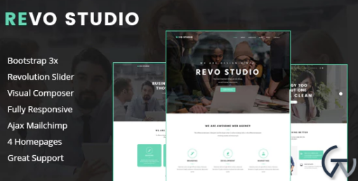 Revo Studio Multipurpose WordPress Theme