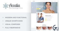 Accalia | Dermatology Clinic WordPress Theme 1.5.1