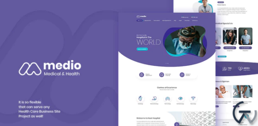 Medio Medical Organization WordPress Theme