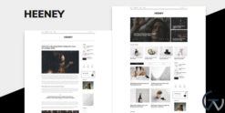 Heeney - Modern Blog WordPress Theme