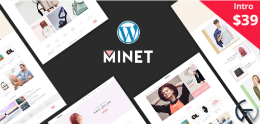Minet Minimalist eCommerce WordPress Theme