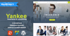 Yankee - Insurance & Consulting WordPress Theme 1.7