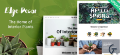 Edge Decor | A Modern Gardening & Landscaping WordPress Theme 1.2.2