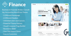 Finance - Business & Financial, Broker, Consulting, Accounting WordPress Theme 1.4.3