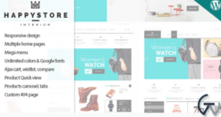 HappyStore - Responsive WordPress WooCommerce Theme 1.6.5