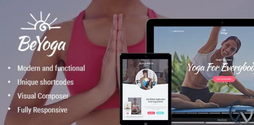 BeYoga Yogastudio Gym WordPress Theme