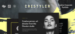 Crestyler - Creative Portfolio WordPress Theme 1.0
