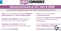 WooCommerce Eu Vat & B2B 13.0