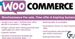 WooCommerce Pre-sale, Time offer & Expiring System 11.5