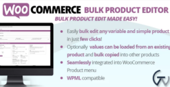 WooCommerce Bulk Product Editor 2.9