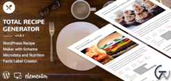 Total Recipe Generator for WPBakery Page Builder 2.7.0
