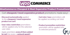 Cheapest & Most Expensive Product Promotions 3.7