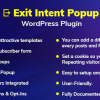 Exit Intent Popup WordPress Plugin 2 Exit Intent Popup WordPress Plugin