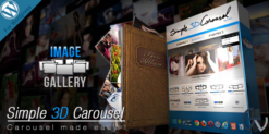 Simple 3D Carousel Wordpress Plugin 1.1