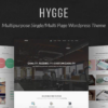 Hygge Multipurpose Single Multi Page WP Theme