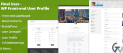 Final User - WP Front-end User Profiles 1.2.2
