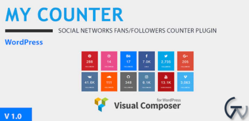 MY Counter Visual Composer Addon Widget
