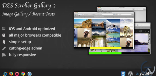 Scroller Gallery Recent Posts Teaser WordPress