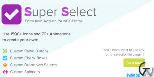 NEX Forms Super Selection Form Field Add on