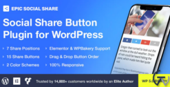 Epic Social Share Button for WordPress 1.0.9