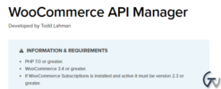 WooCommerce API Manager 3.4.2