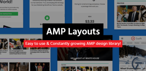 AMP Layouts