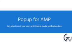 Popup for AMP 1.5.26