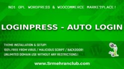 LoginPress – Auto Login 3.0.0