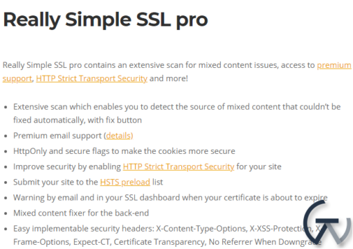 Really Simple SSL Pro