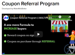 Coupon Referral Program for WooCommerce 1.7.7