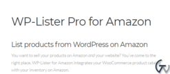 WP-Lister Pro for Amazon 2.6.14