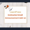 LearnPress Announcements Add on