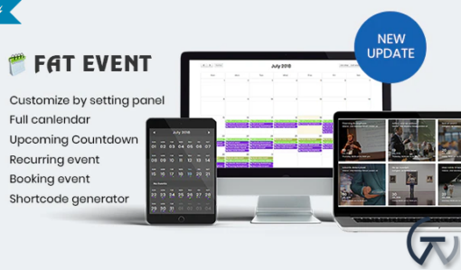 FAT Event WordPress Event and Calendar Booking