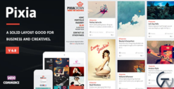 Pixia - Showcase WordPress Theme 7.0