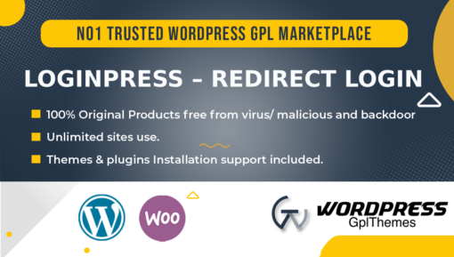 LoginPress – Redirect Login