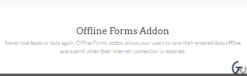 WPForms Offline Forms Addon 1.3.0