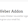 WPForms AWeber Addon