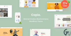 Capie - Minimal Creative WooCommerce WordPress Theme 1.0.43