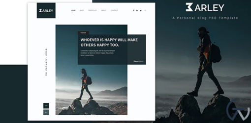 Barley Creative Personal WordPress Blog Theme