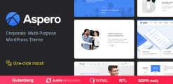 Aspero - Business WordPress Theme 1.1.4
